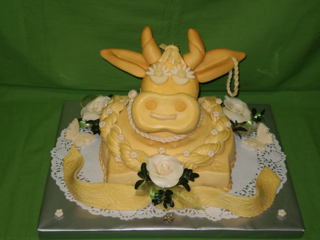 267. Svadobná torta pre zootechnika