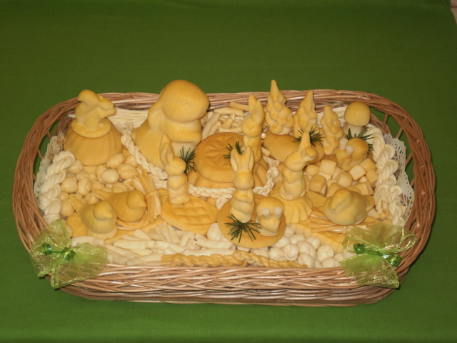 45. Syrová tácka